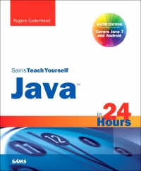 Sams Teach Yourself Java in 24 Hours, 6th Edition