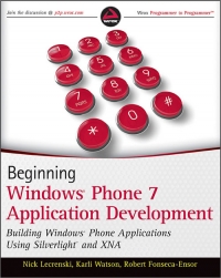 Beginning Windows Phone 7 Application Development