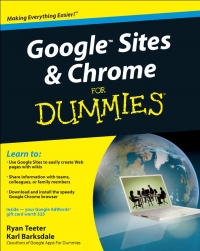 Google Sites and Chrome for Dummies