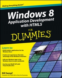 Windows 8 Application Development with HTML5 For Dummies