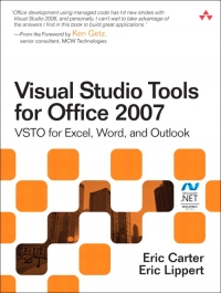 Visual Studio Tools for Office 2007