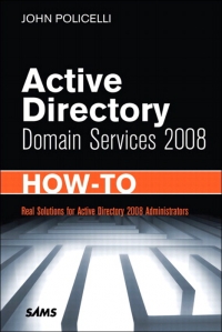 Active Directory Domain Services 2008 How-To