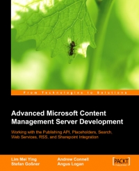 Advanced Microsoft Content Management Server Development