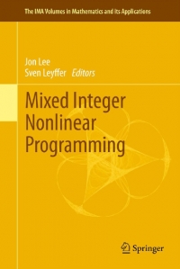 Mixed Integer Nonlinear Programming