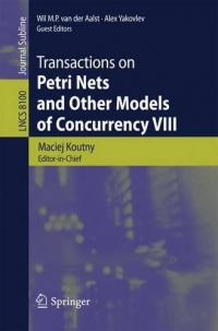 Transactions on Petri Nets and Other Models of Concurrency VIII