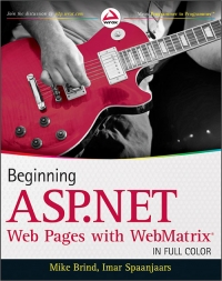 Beginning ASP.NET Web Pages with WebMatrix