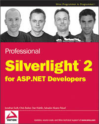 Professional Silverlight 2 for ASP.NET Developers