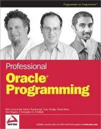 Professional Oracle Programming