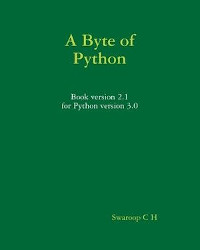 A Byte of Python