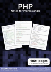 PHP Notes for Professionals