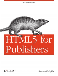 HTML5 for Publishers