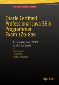 Oracle Certified Professional Java SE 8 Programmer Exam 1Z0-809