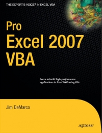 Pro Excel 2007 VBA