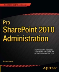 Pro SharePoint 2010 Administration