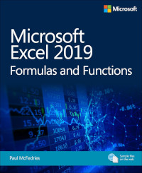 Microsoft Excel 2019 Formulas and Functions