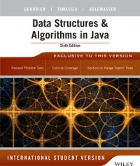 Data Structures and Algorithms in Java, 6th Edition