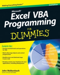 Excel VBA Programming For Dummies, 2nd Edition